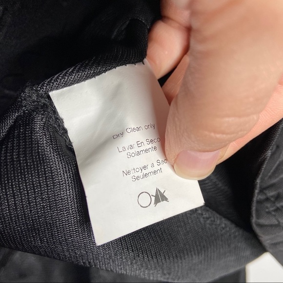 Lush Black Embossed Floral Skater Circle Skirt - Picture 6 of 9